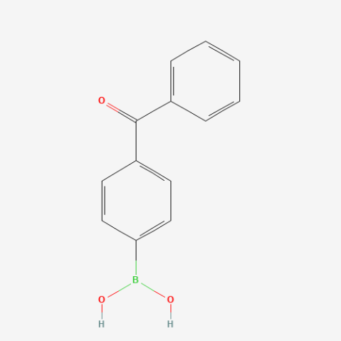 4-Benzoylphenylboronic acid(Contains varying amounts of anhydride) التركيب الكيميائي