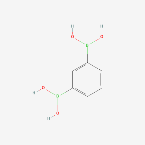 1,3-Benzenediboronic acid التركيب الكيميائي