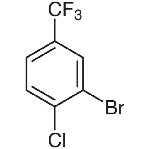 3-Bromo-4-chlorobenzotrifluoride Chemische Struktur