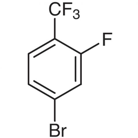 4-Bromo-2-fluorobenzotrifluoride Chemical Structure