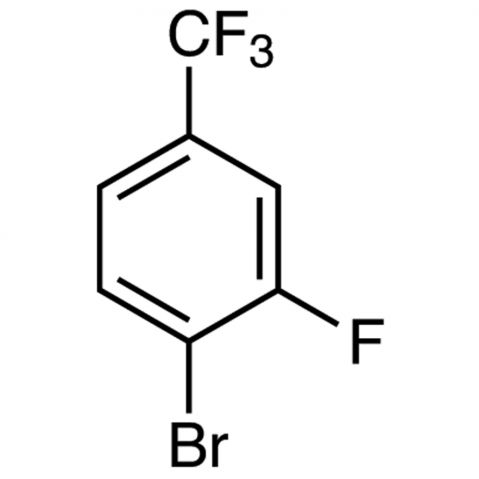 4-Bromo-3-fluorobenzotrifluoride Chemical Structure