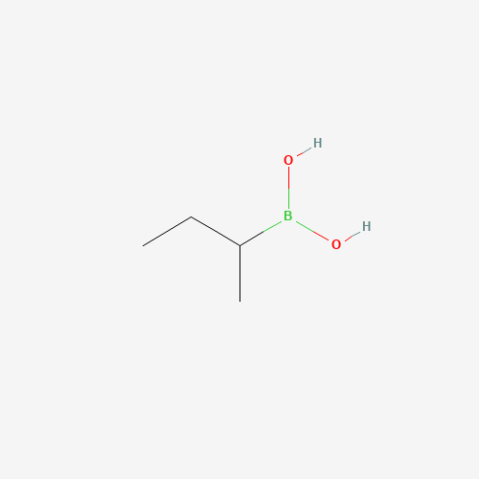 sec-Butylboronic acid(contains varying amounts of Anhydride) Chemische Struktur