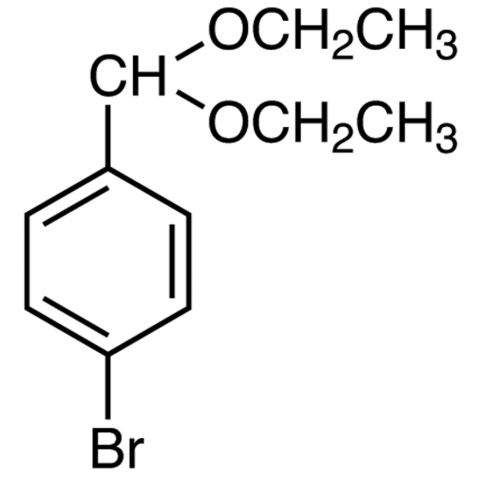 4-Bromobenzaldehyde Diethyl Acetal Chemical Structure