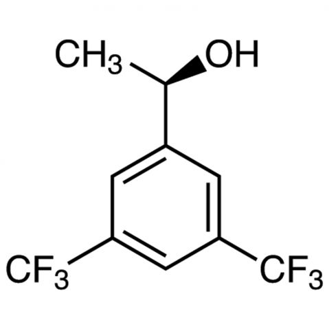 (R)-1-[3,5-Bis(trifluoromethyl)phenyl]ethanol التركيب الكيميائي