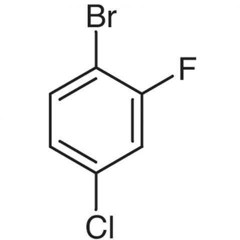 1-Bromo-4-chloro-2-fluorobenzene التركيب الكيميائي