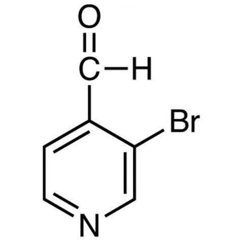 3-Bromo-4-pyridinecarboxaldehyde Chemical Structure