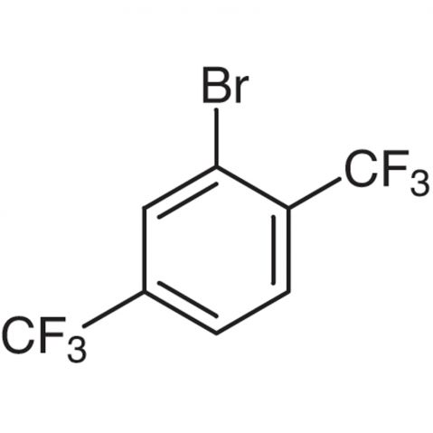 2,5-Bis(trifluoromethyl)bromobenzene Chemische Struktur