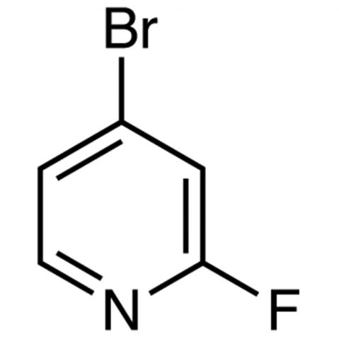 4-Bromo-2-fluoropyridine 化学構造