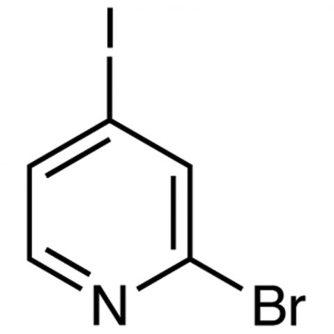 2-Bromo-4-iodopyridine Chemical Structure