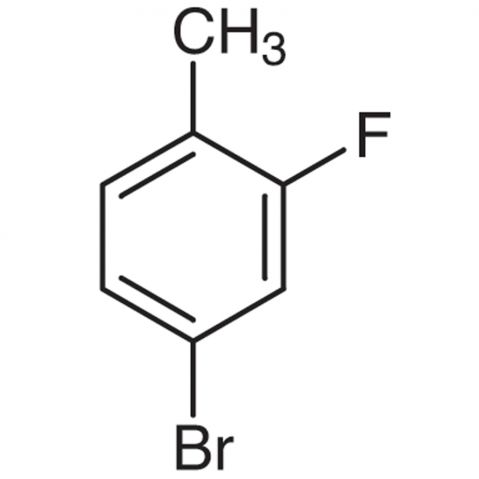 4-Bromo-2-fluorotoluene Chemische Struktur