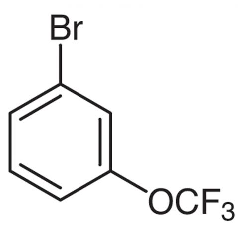 1-Bromo-3-(trifluoromethoxy)benzene 化学構造