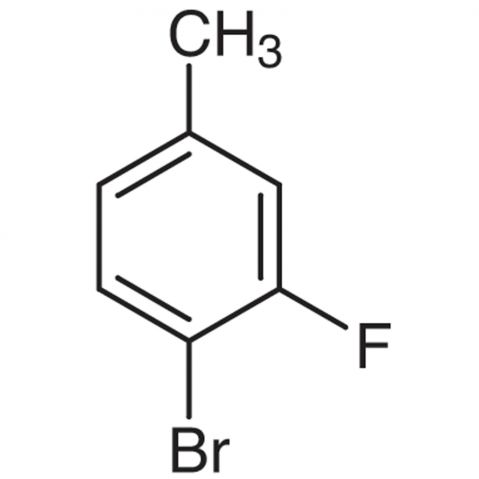 4-Bromo-3-fluorotoluene Chemical Structure