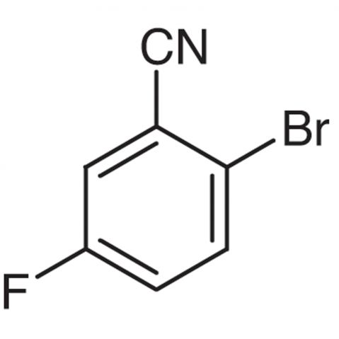 2-Bromo-5-fluorobenzonitrile Chemical Structure