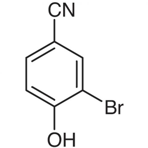 3-Bromo-4-hydroxybenzonitrile Chemische Struktur