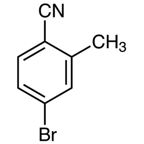 4-Bromo-2-methylbenzonitrile التركيب الكيميائي