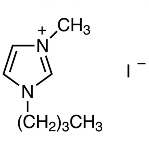 1-Butyl-3-methylimidazolium Iodide Chemical Structure