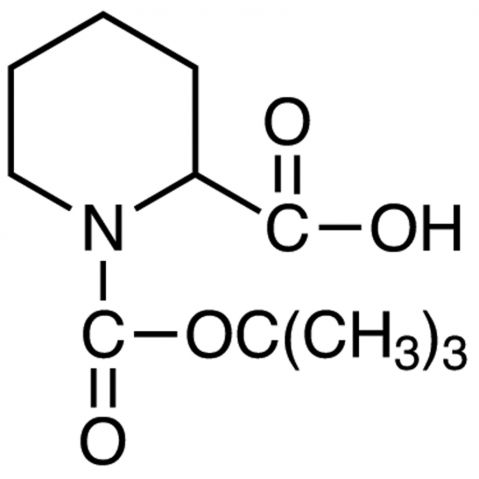 N-Boc-DL-pipecolinic acid Chemical Structure