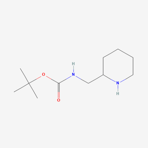 2-(Boc-aminomethyl)piperidine Chemical Structure