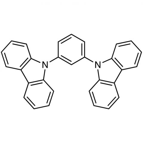 1,3-Bis(N-carbazolyl)benzene التركيب الكيميائي