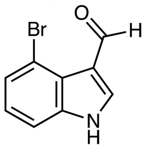 4-Bromoindole-3-carboxaldehyde التركيب الكيميائي