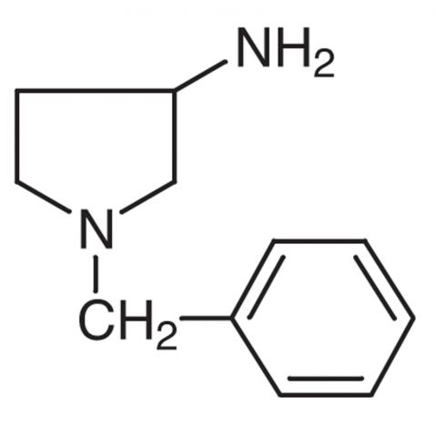 1-Benzyl-3-aminopyrrolidine التركيب الكيميائي