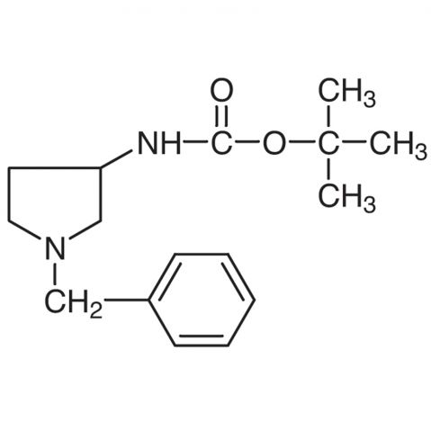 1-Benzyl-3-(Boc-amino)pyrrolidine Chemical Structure