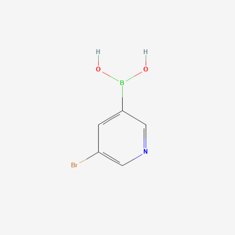 5-Bromopyridine-3-boronic acid(Contains varying amounts of anhydride) Chemical Structure