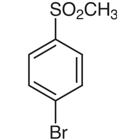 4-Bromophenyl methyl sulfone 化学構造