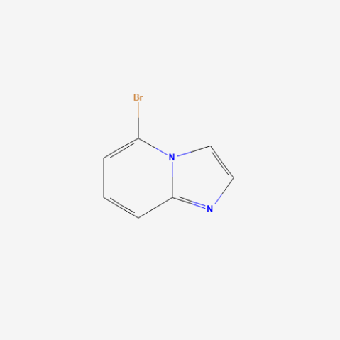 5-Bromoimidazo[1,2-a]pyridine 化学構造