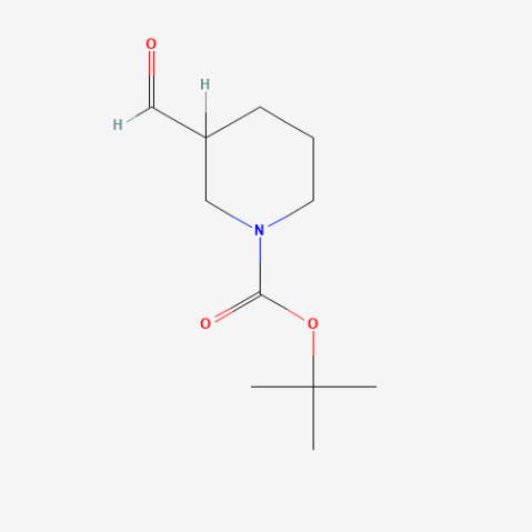 1-Boc-piperidine-3-carboxaldehyde Chemical Structure