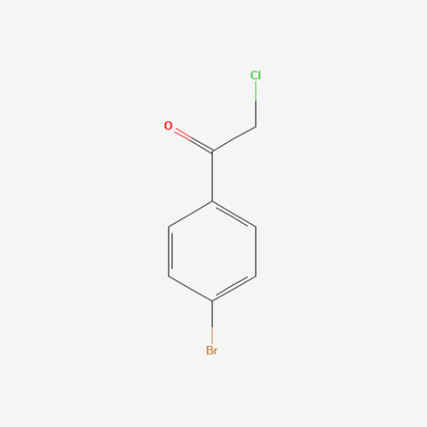 4'-Bromo-2-Chloroacetophenone التركيب الكيميائي