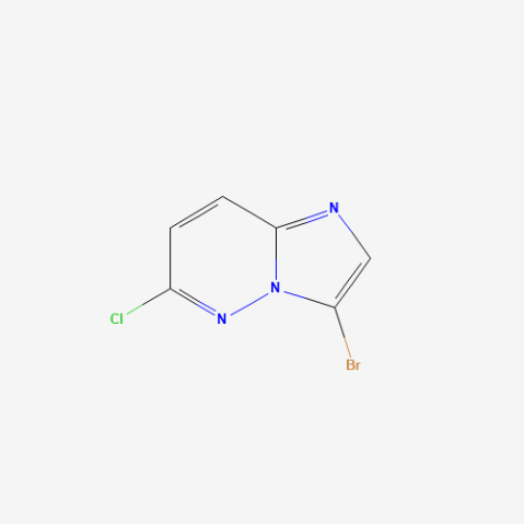 3-Bromo-6-chloroimidazo[1,2-b]pyridazine 化学構造