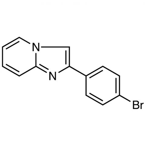 2-(4-Bromophenyl)imidazo[1,2-a]pyridine Chemical Structure