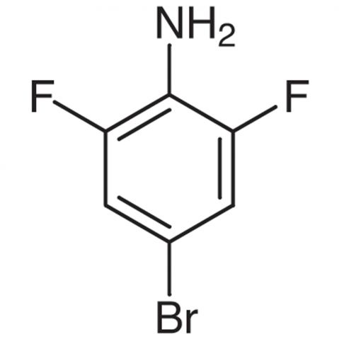 4-Bromo-2,6-difluoroaniline Chemical Structure