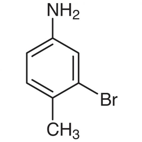 3-Bromo-4-methylaniline Chemical Structure