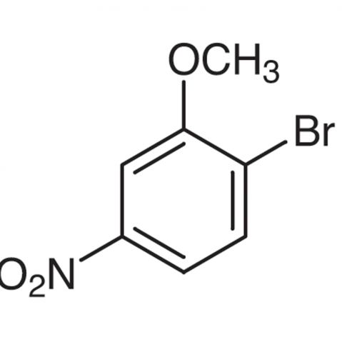 2-Bromo-5-nitroanisole التركيب الكيميائي