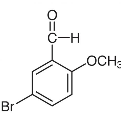 5-Bromo-2-methoxybenzaldehyde Chemische Struktur