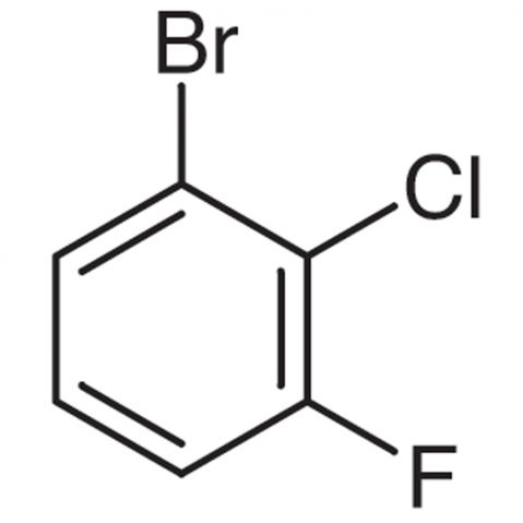 1-Bromo-2-chloro-3-fluorobenzene التركيب الكيميائي