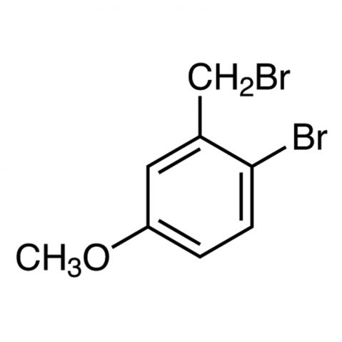 2-Bromo-5-methoxybenzyl bromide التركيب الكيميائي