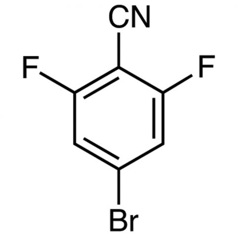 4-Bromo-2,6-difluorobenzonitrile Chemical Structure