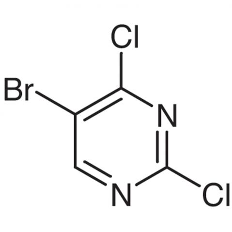 5-Bromo-2,4-dichloropyrimidine Chemical Structure