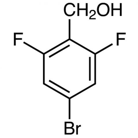 4-Bromo-2,6-difluorobenzyl alcohol Chemical Structure