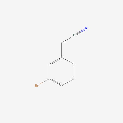 3-Bromophenylacetonitrile التركيب الكيميائي