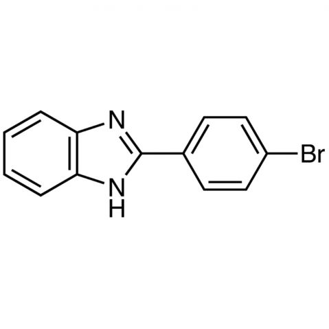 2-(4-Bromophenyl)benzimidazole التركيب الكيميائي