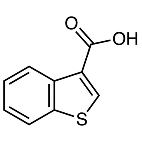 Benzo[b]thiophene-3-carboxylic acid Chemical Structure