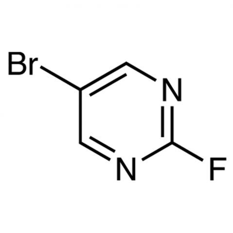 5-Bromo-2-fluoropyrimidine 化学構造