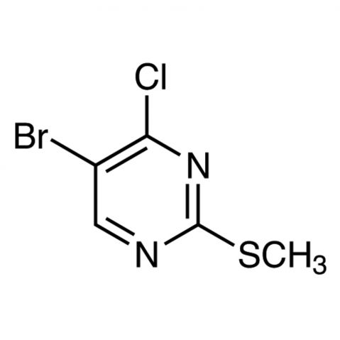 5-Bromo-4-chloro-2-(methylthio)pyrimidine Chemical Structure