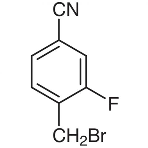 4-(Bromomethyl)-3-fluoroben التركيب الكيميائي