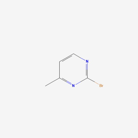 2-Bromo-4-methylpyrimidine 化学構造