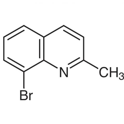 8-Bromo-2-methylquinoline Chemical Structure